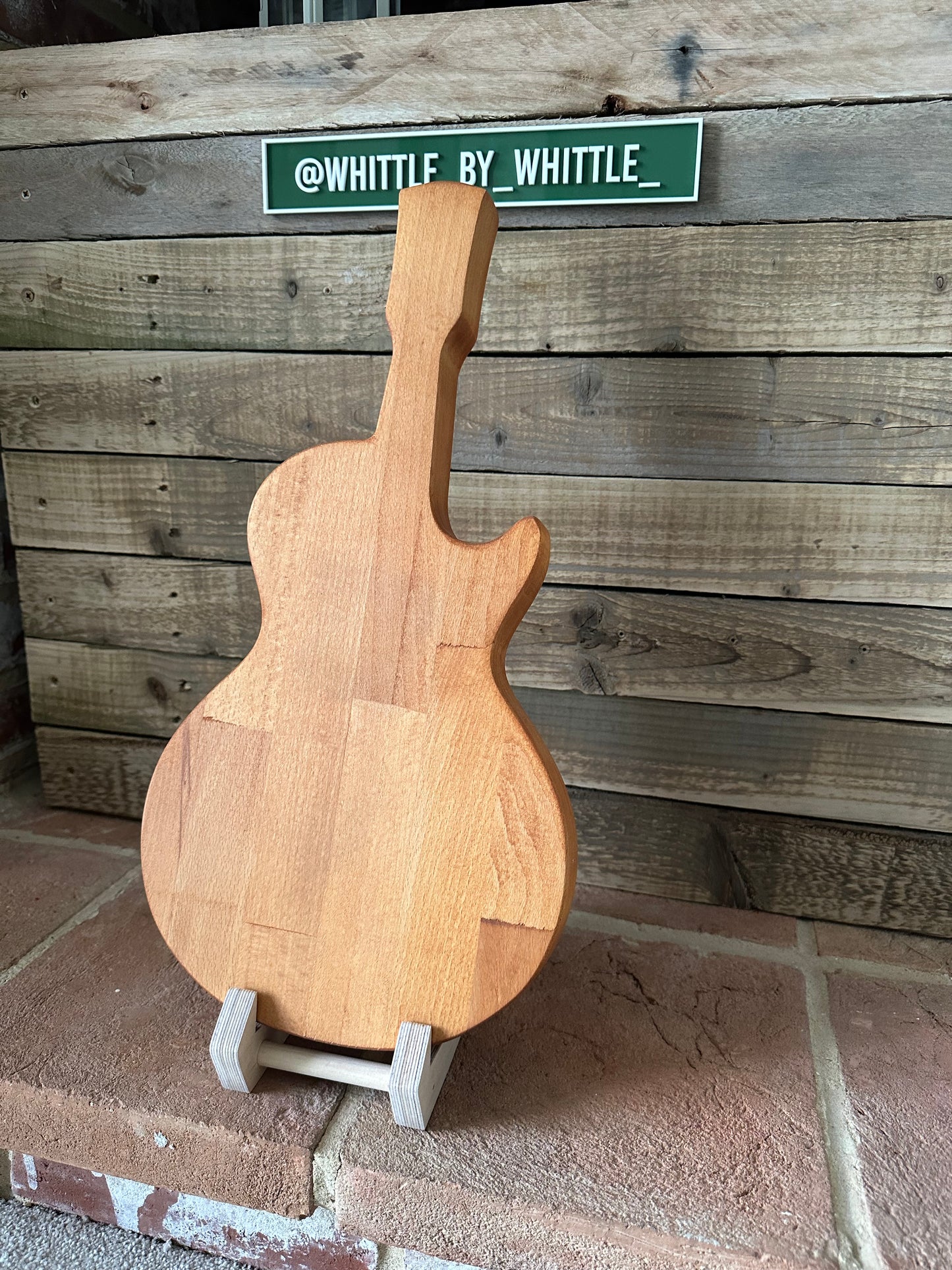 Guitar Serving Board