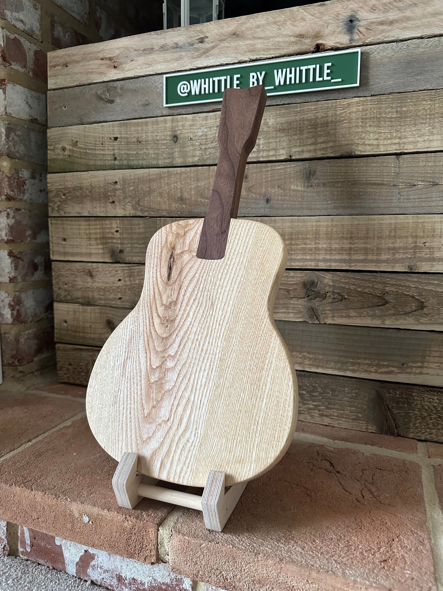 Acoustic Guitar Serving Board