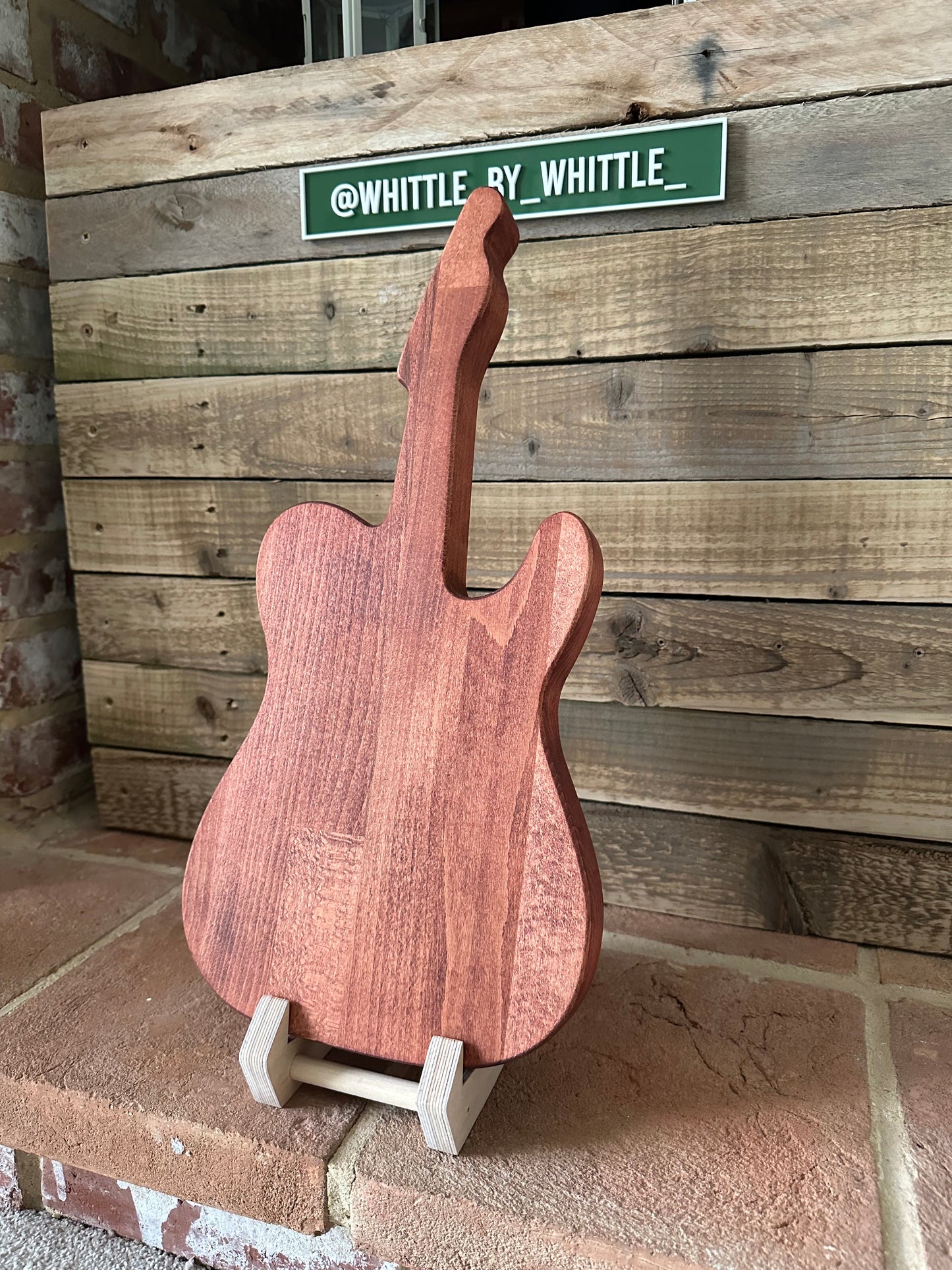 Guitar Serving Board