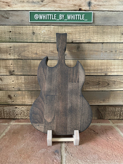 Guitar Serving Board