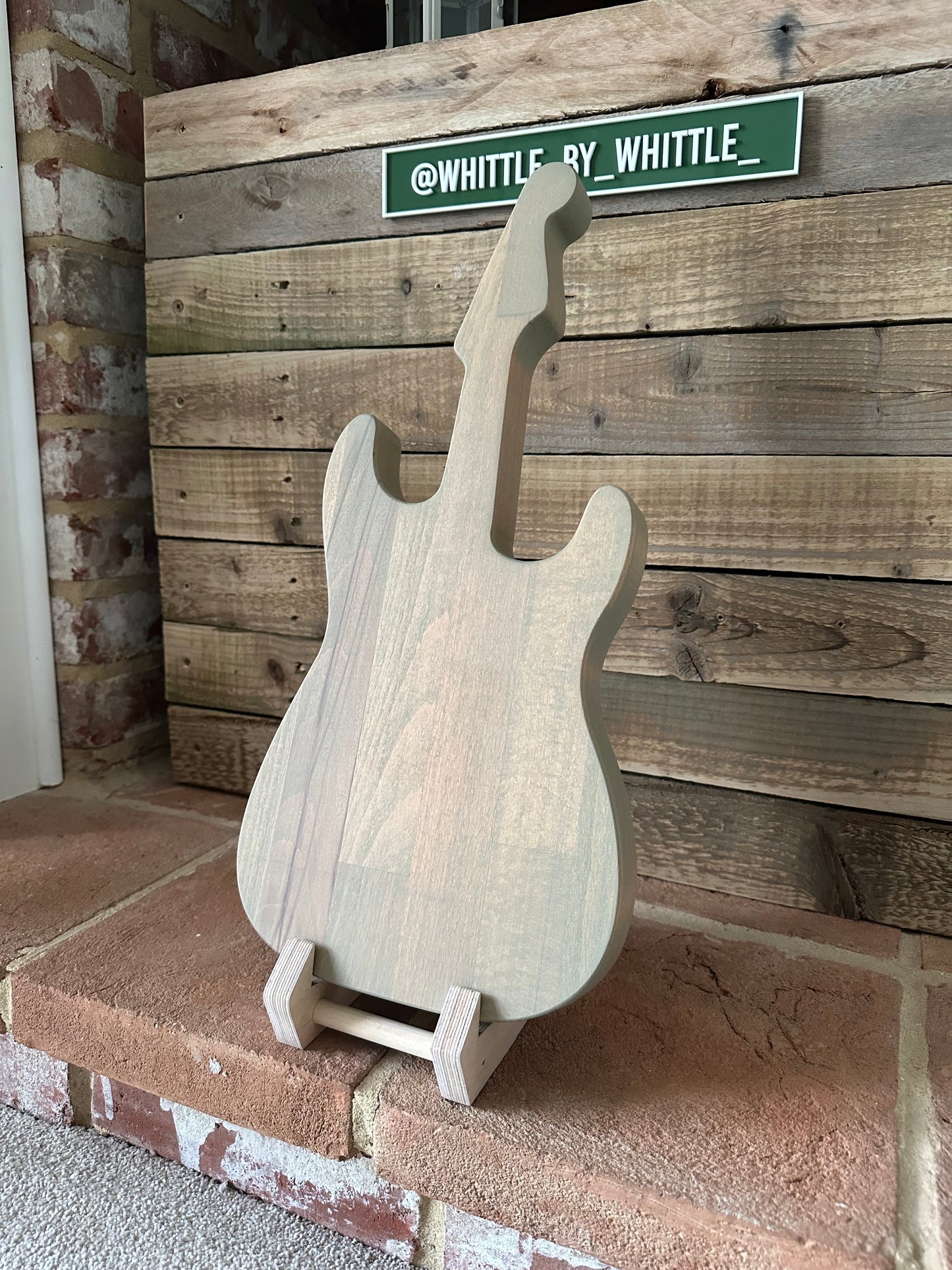 Guitar Serving Board