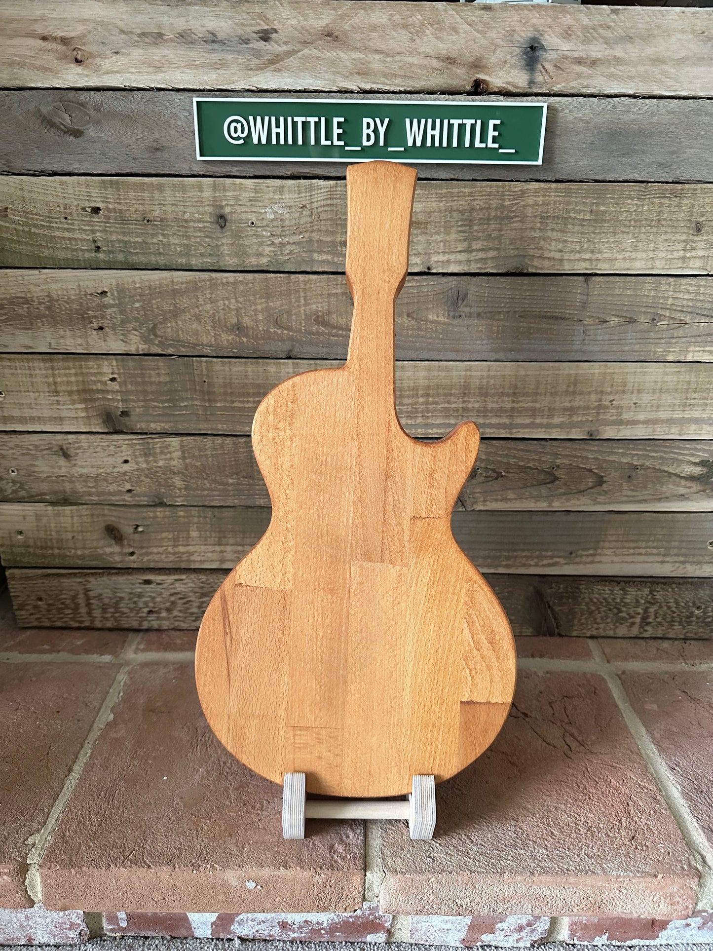 Guitar Serving Board