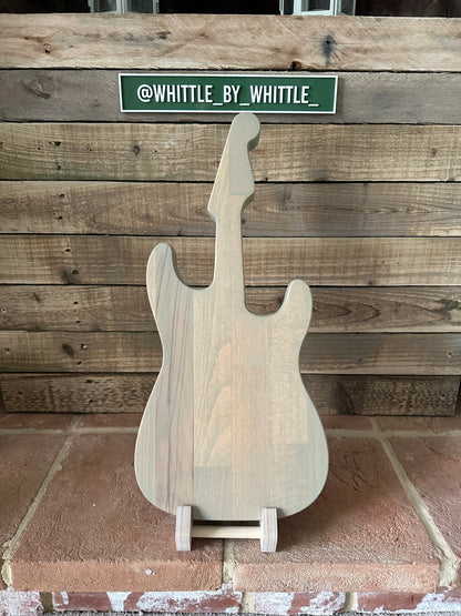 Guitar Serving Board