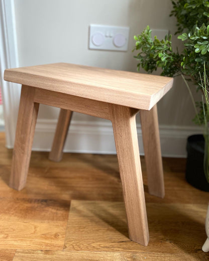 Oak Stool | Modern Design | Traditional Joinery