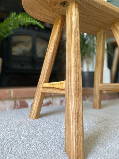 Oak Stool | Elegant Design | Traditional Joinery