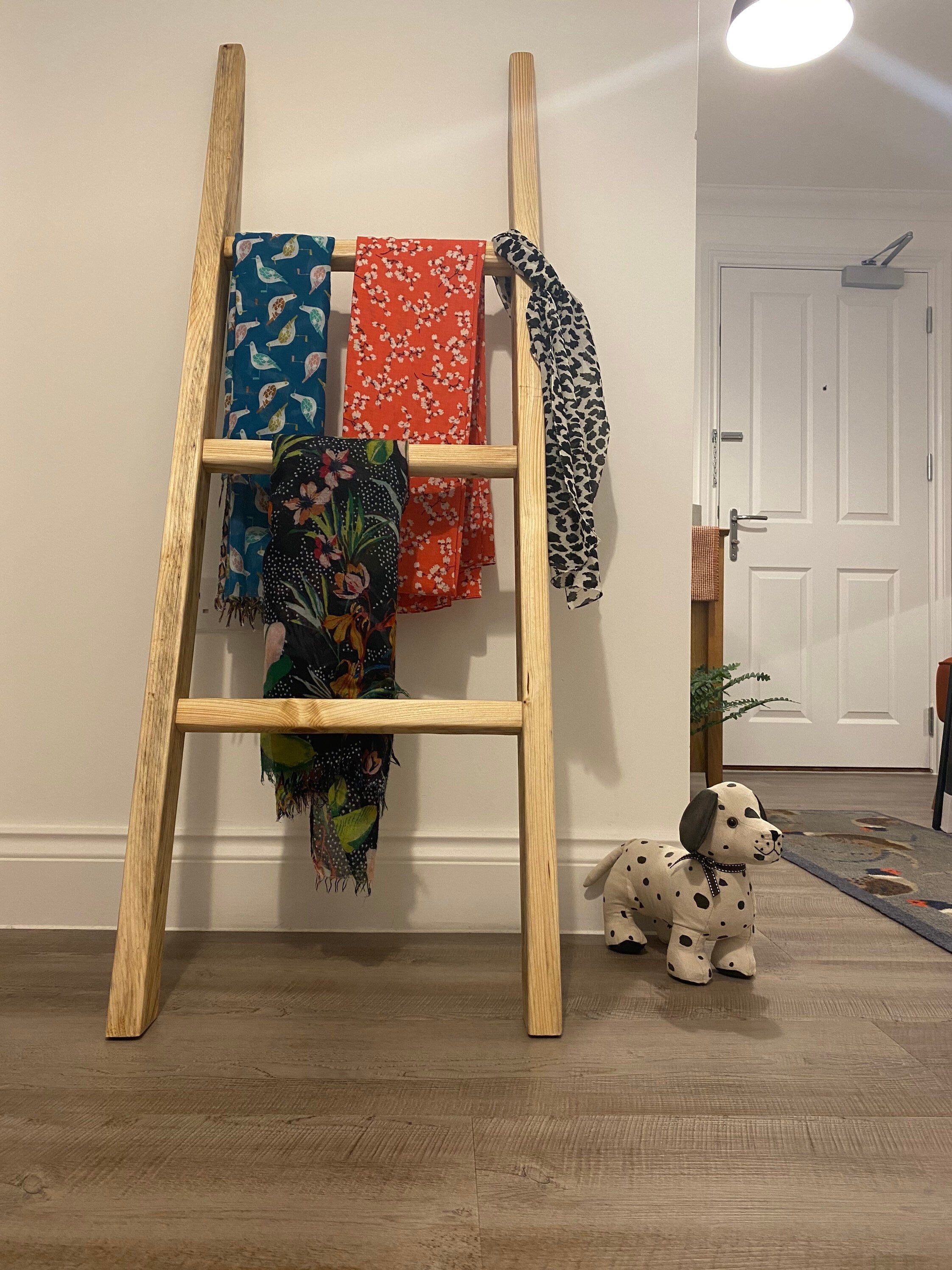 Rustic Blanket Ladder Whittle by Whittle