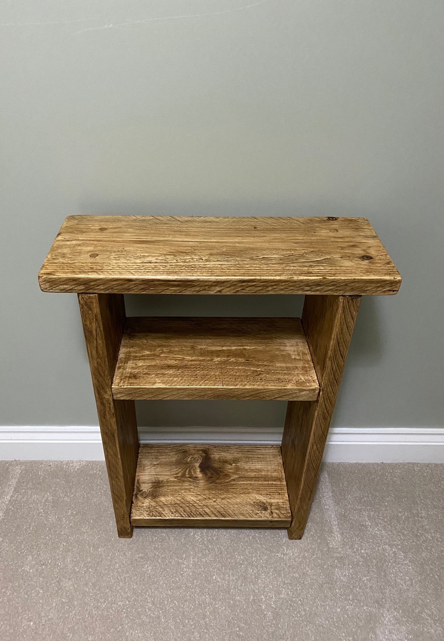 Rustic Side Table | Bedside Table | Storage Unit | Reclaimed Wood