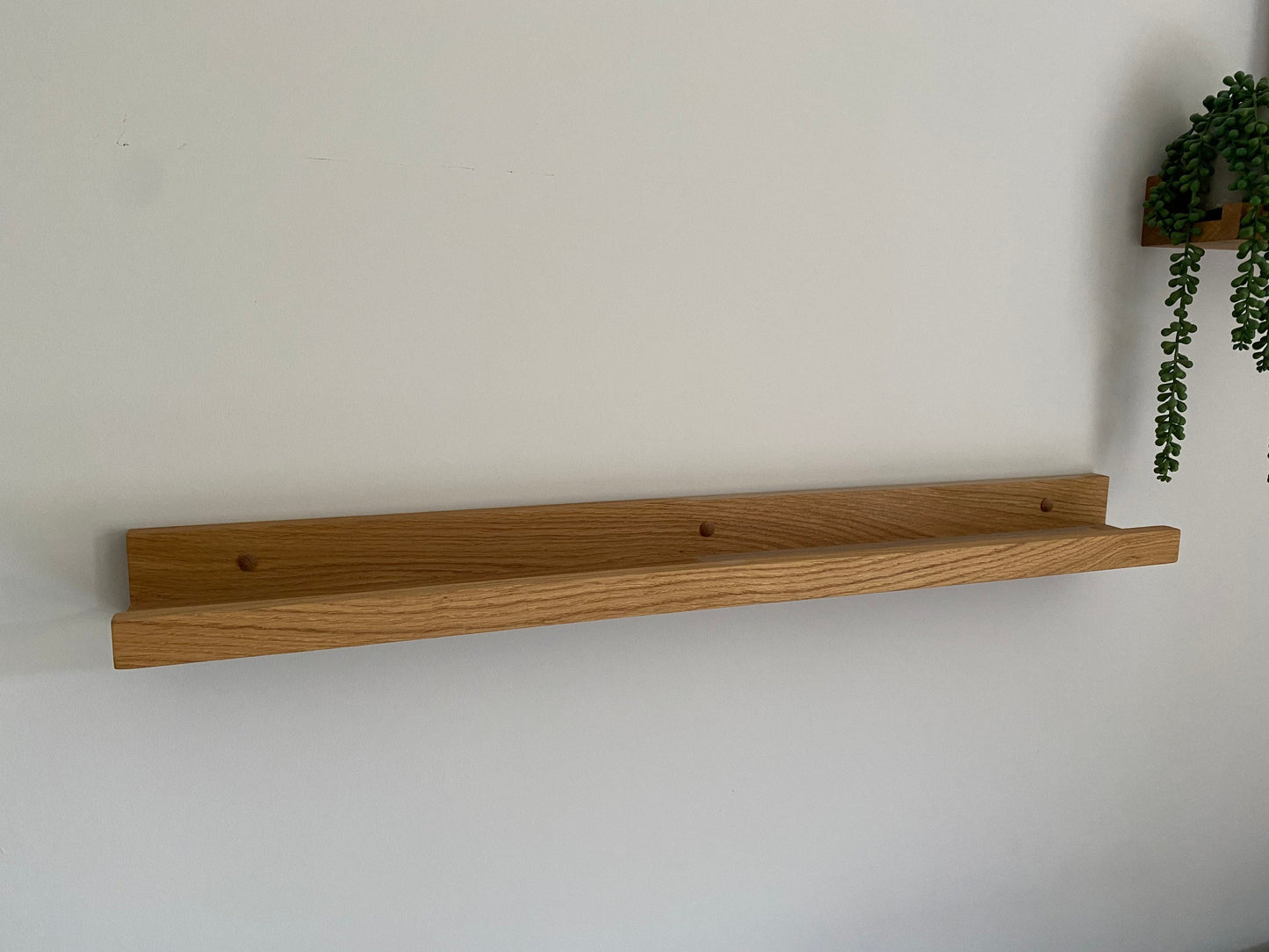 Oak Picture Shelf | Picture Ledge | Floating Shelves | Custom Shelving